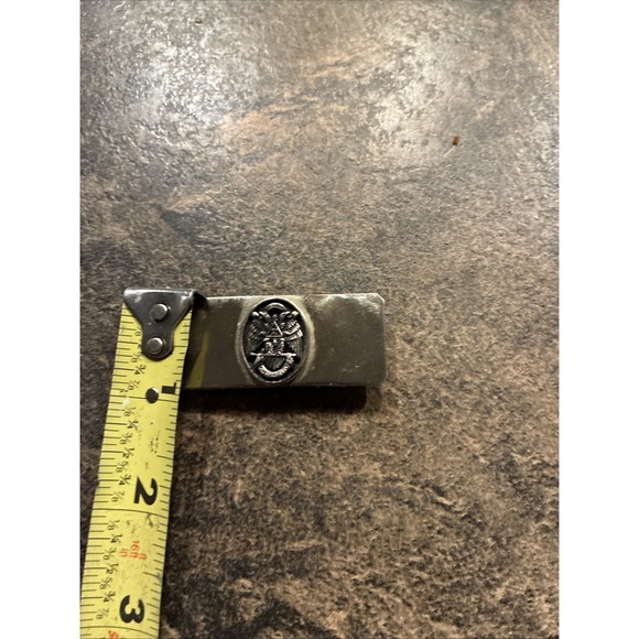 Vtg Masonic Scottish Rite 32nd Degree Money Clip - Picture 6 of 7